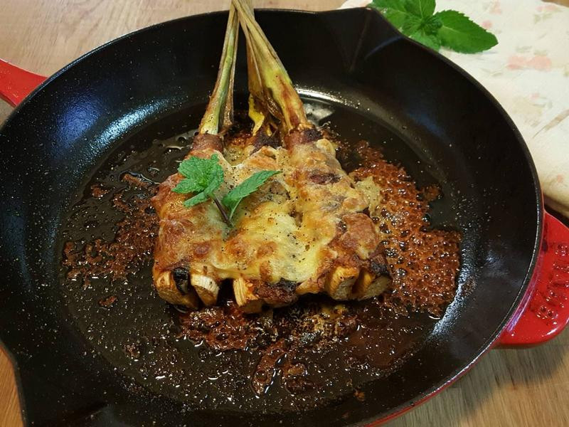 香菇美人腿肉卷的做法