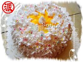 芒果可可戚风的做法