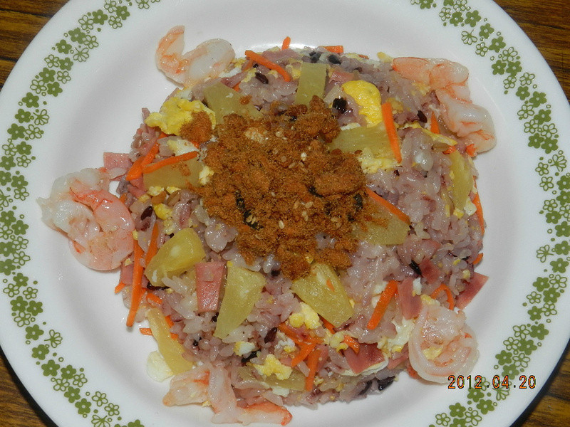 南侨膳纤熟饭之凤梨炒饭的做法