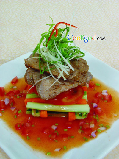 神户牛肉沙律的做法