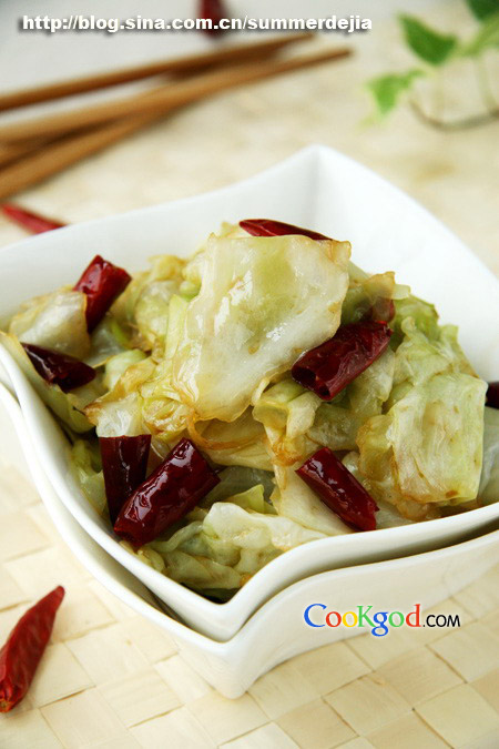 手撕包菜的做法