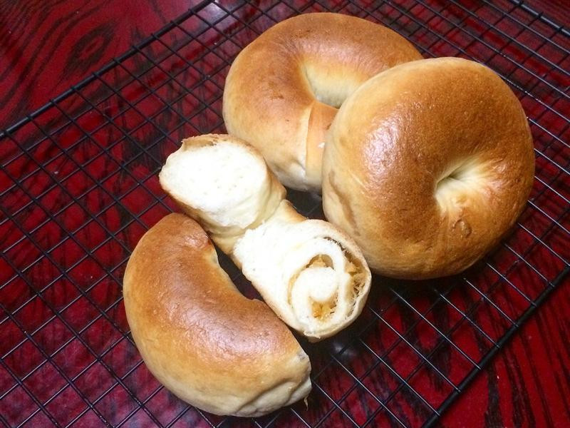 果酱贝果的做法