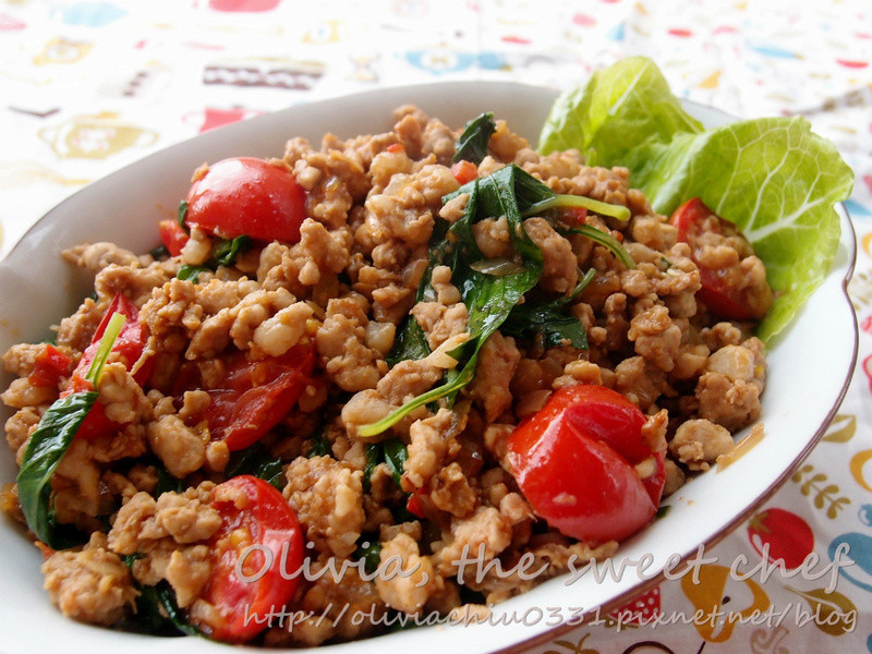 Olivia?泰式打抛猪肉的做法