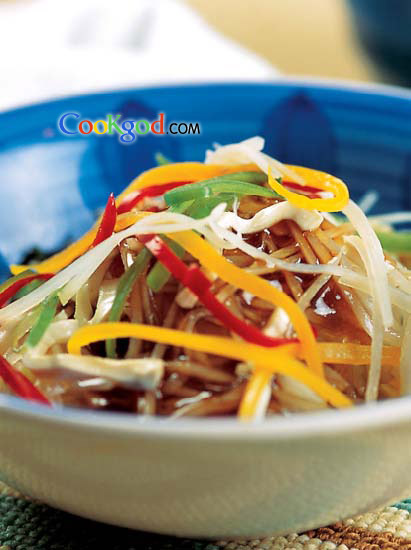 炒辣三丝的做法