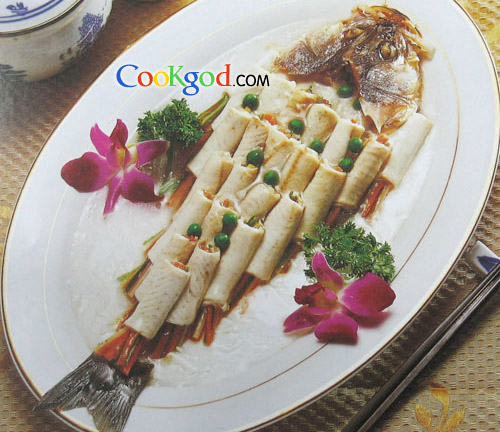 凤尾全鱼的做法