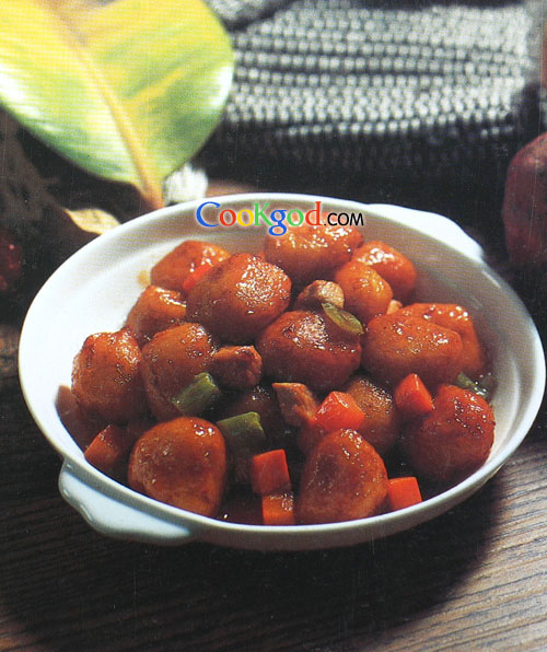 烧土豆丸子的做法