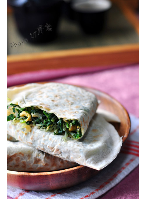 菠菜盒子的做法