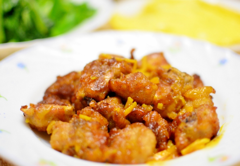 香橙排骨王的做法