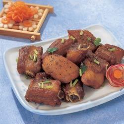 黑椒西施骨的做法