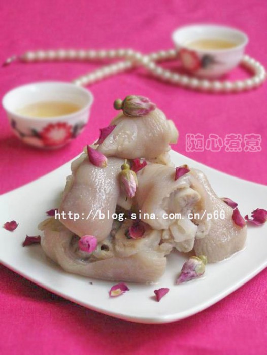 玫瑰云朵猪手的做法