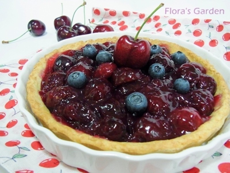 香甜美味樱桃派的做法