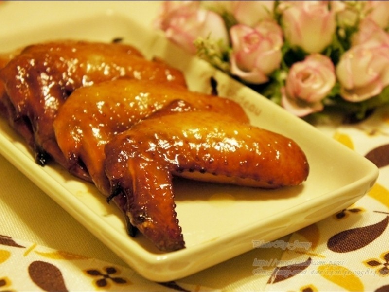 甜鸡酱烤鸡翅的做法