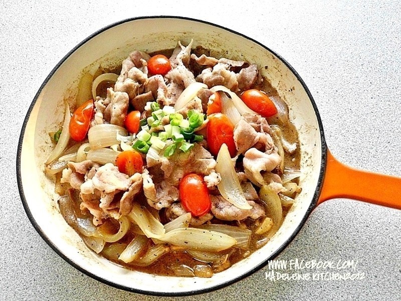 黑胡椒洋葱肉片的做法