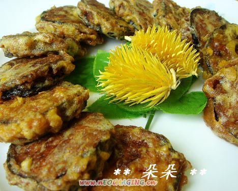 金沙茄盒的做法