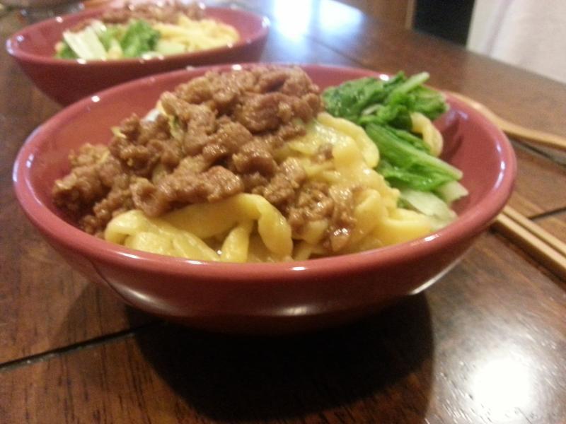 自己作 手工胡萝卜拉面 ~面包机食谱的做法