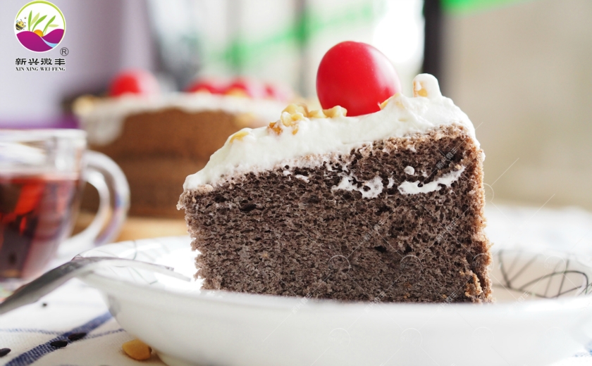 紫米戚风蛋糕的做法