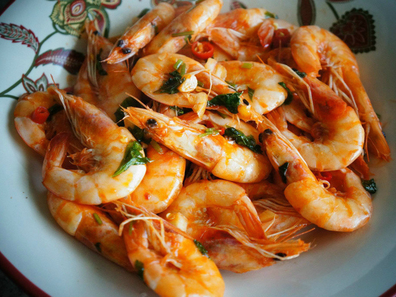 ����ϺSpicy&sour shrimp������