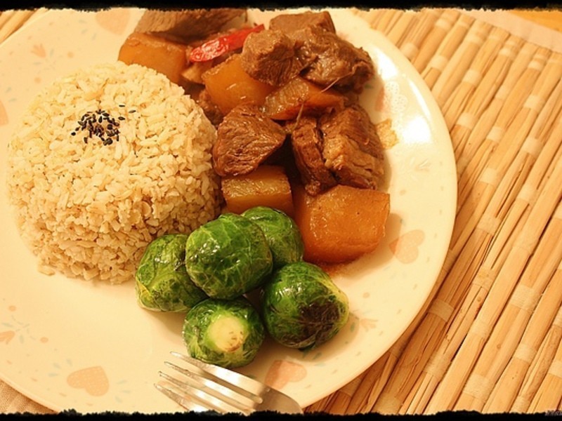�����ܲ�ţ����Beef Brisket in Chu Hou Paste������