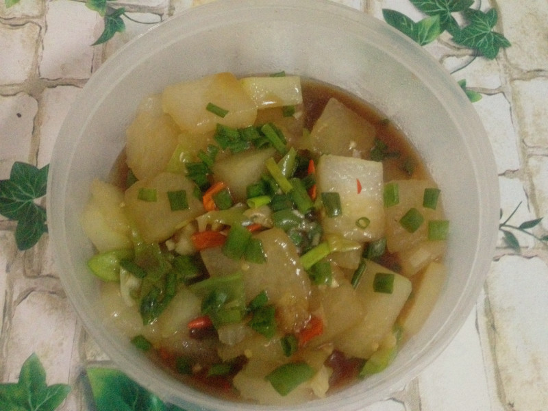 晓小唐:红烧冬瓜的做法