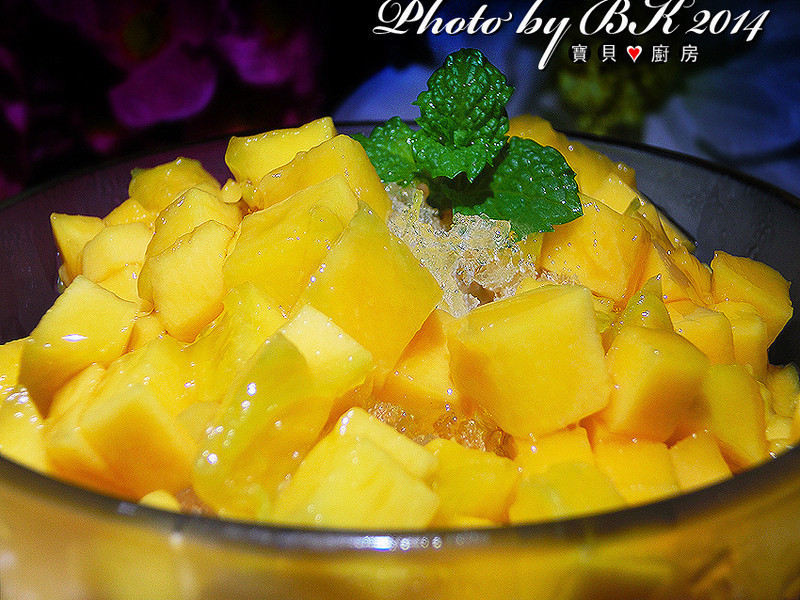 诺钙C蜂蜜芒果冰『诺钙C发泡锭』的做法