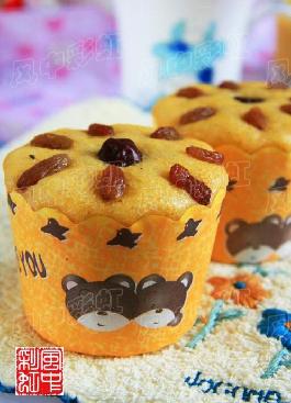 玉米发糕的做法