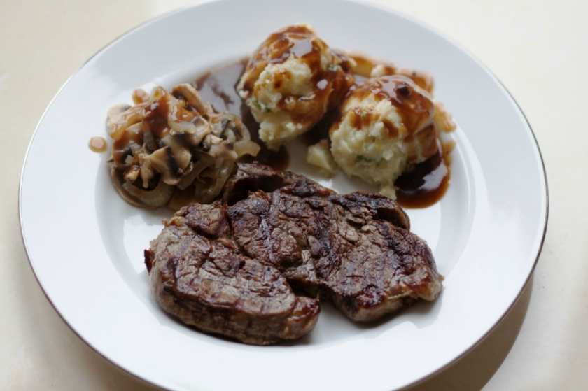 牛排 土豆泥的做法