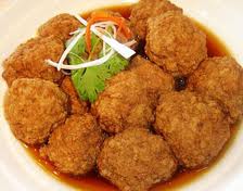 炸熘丸子的做法