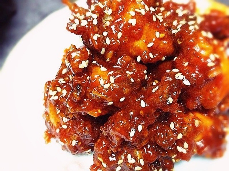 韩式辣酱炸鸡的做法