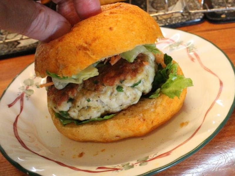 虱目鱼汉堡的做法