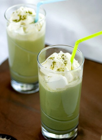 绿茶拿铁的做法