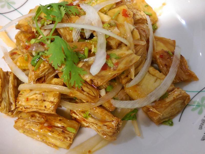 かにの泰式凉拌豆包的做法