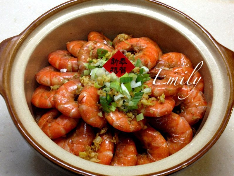 金赞鲜虾粉丝煲【年菜料理】的做法