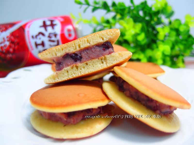 一口铜锣烧【泰山红豆牛奶】的做法