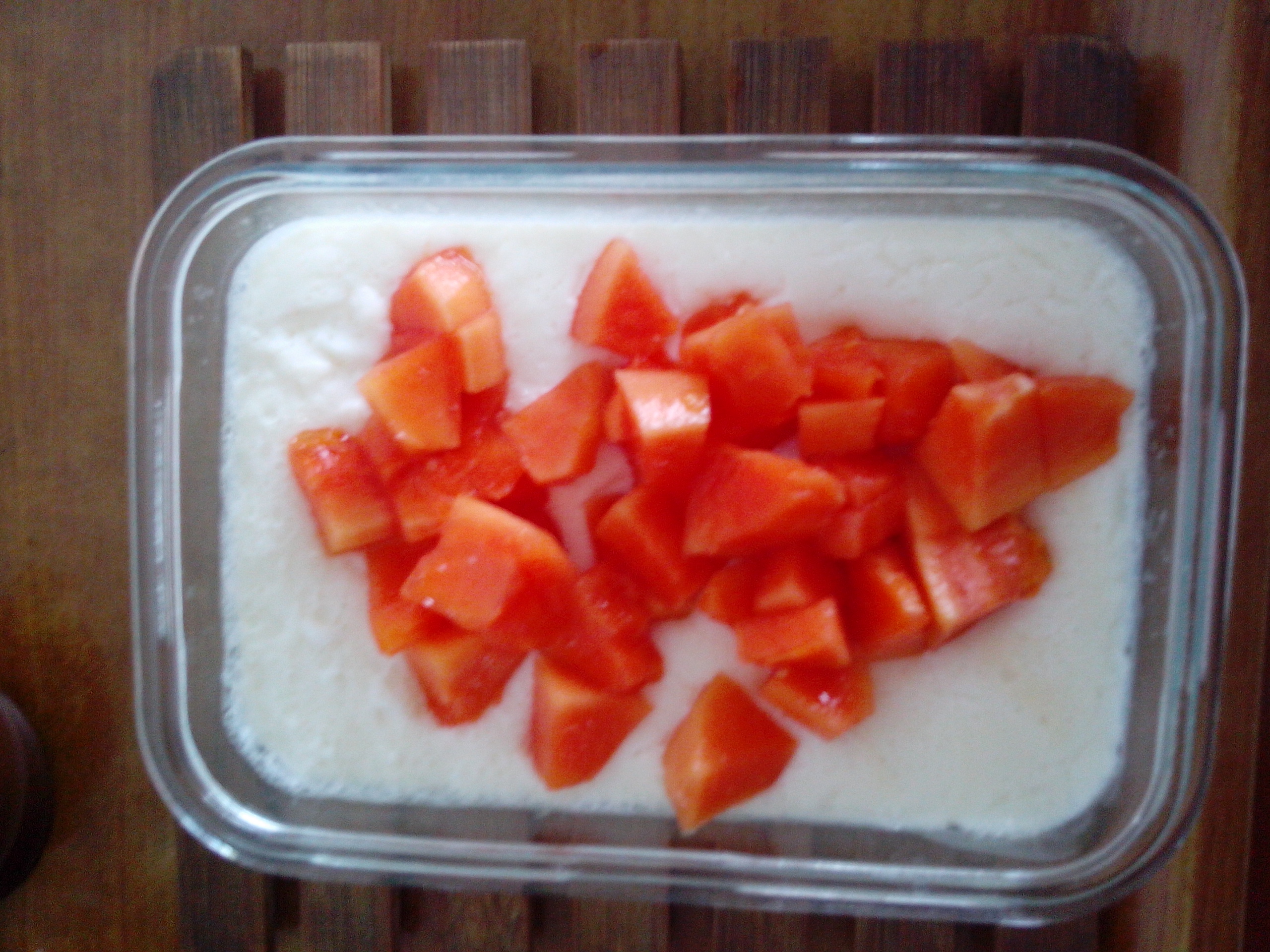 木瓜双皮奶的做法