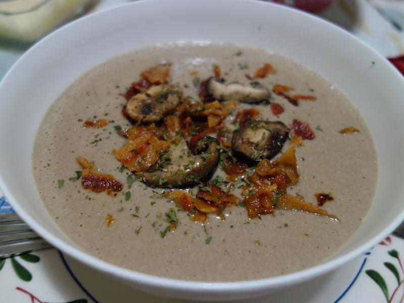 Vitamix 蘑菇奶油浓汤的做法