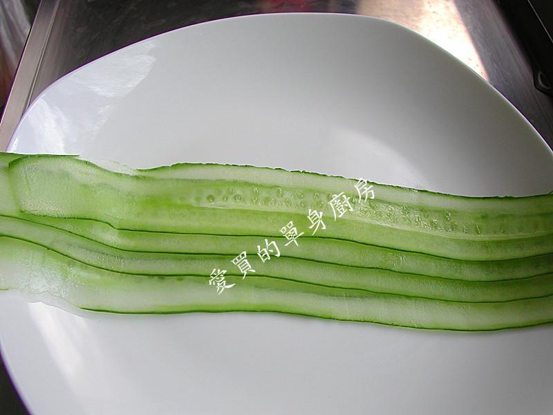 不流汗料理~黄瓜卷的做法