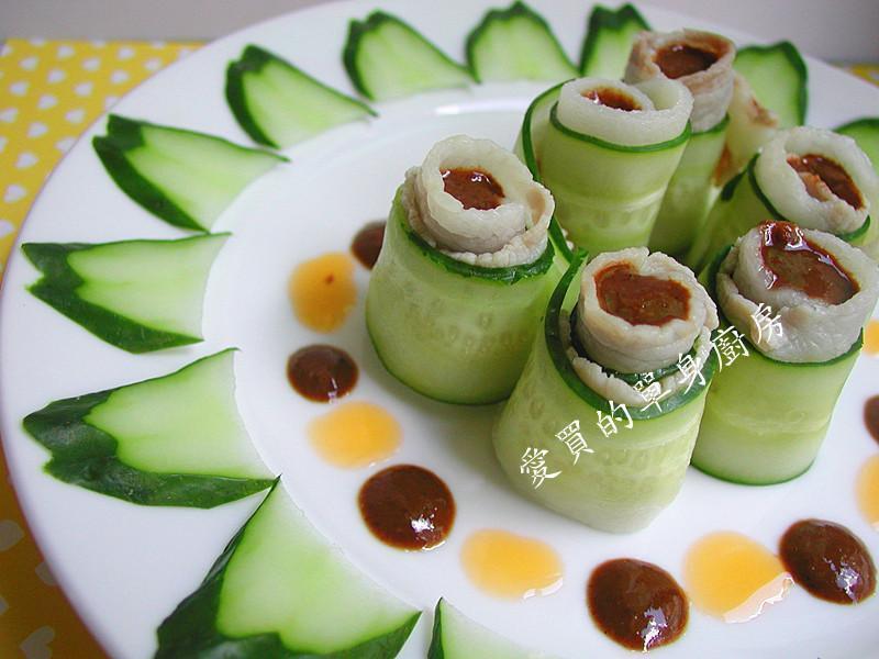 不流汗料理~黄瓜卷的做法