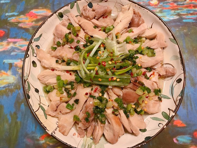 富贵葱油鸡的做法