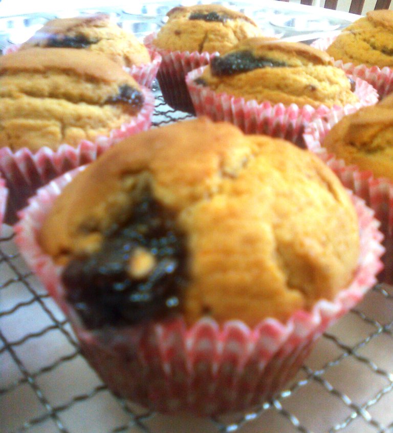 香橙草莓果酱玛芬(原创)的做法