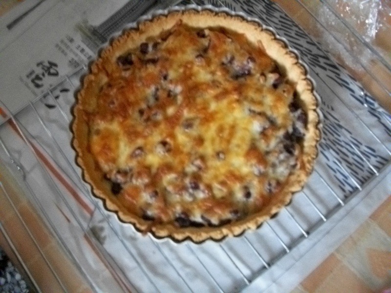 香蕉红豆起司派的做法