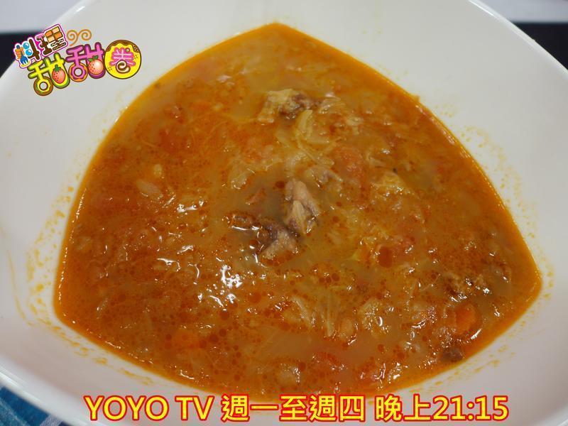 料理甜甜圈《养生小锅物》罗宋汤的做法