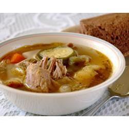 白葡萄酒味蔬菜鸡汤的做法