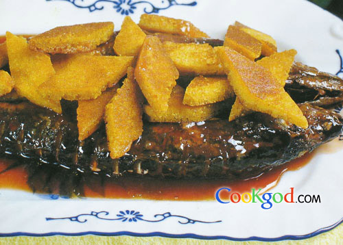 鲅鱼烩饼子的做法