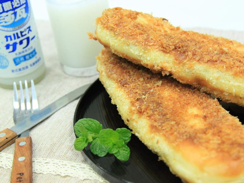 炸咖哩面包的做法