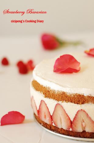 ��ݮ�ͷ����� Strawberry Bavarian������