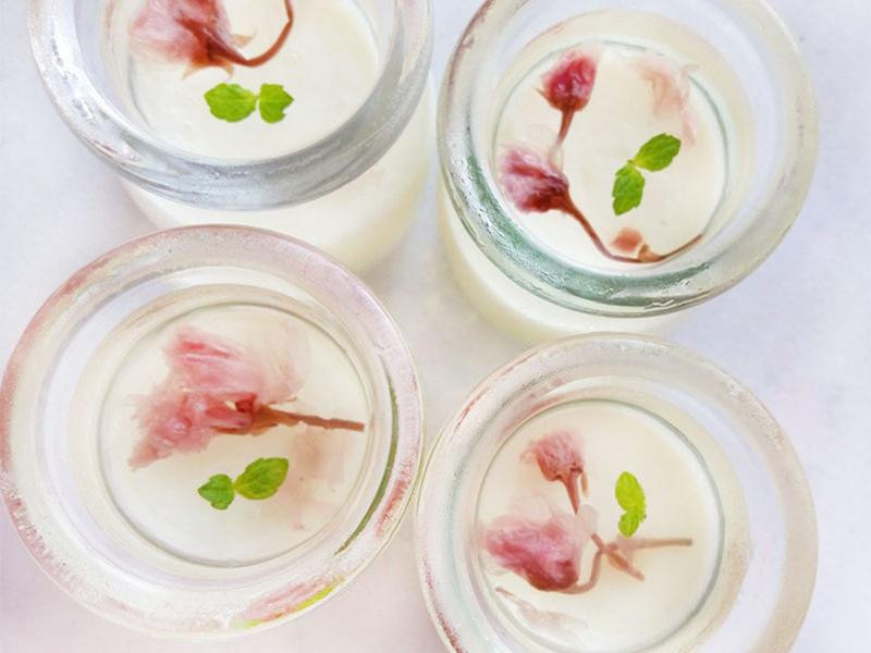 樱花奶冻的做法
