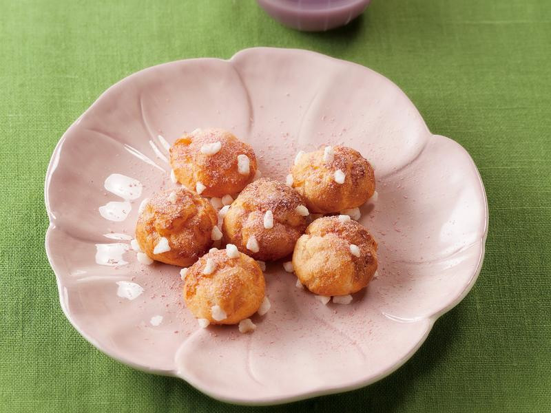 樱花米粉法式小泡芙的做法