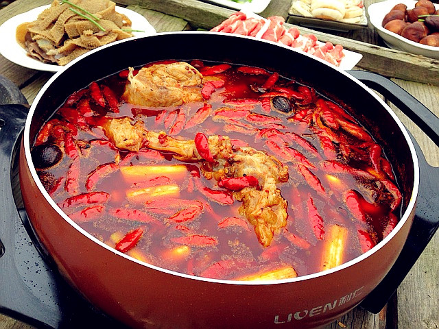 香辣火锅底料炒制方法的做法