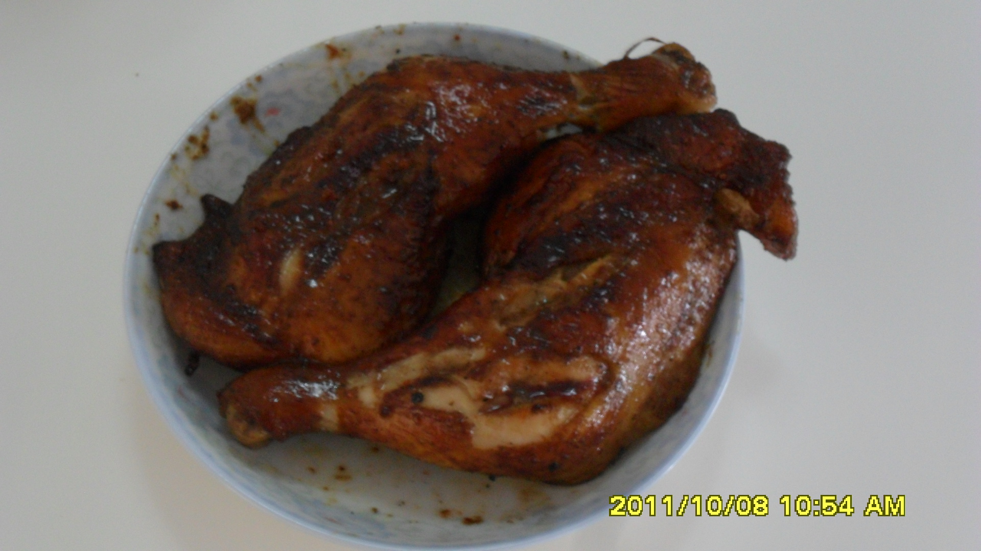 简单版烤鸡腿的做法