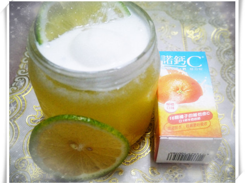 QQ冰淇淋果汁『诺钙C发泡锭』的做法